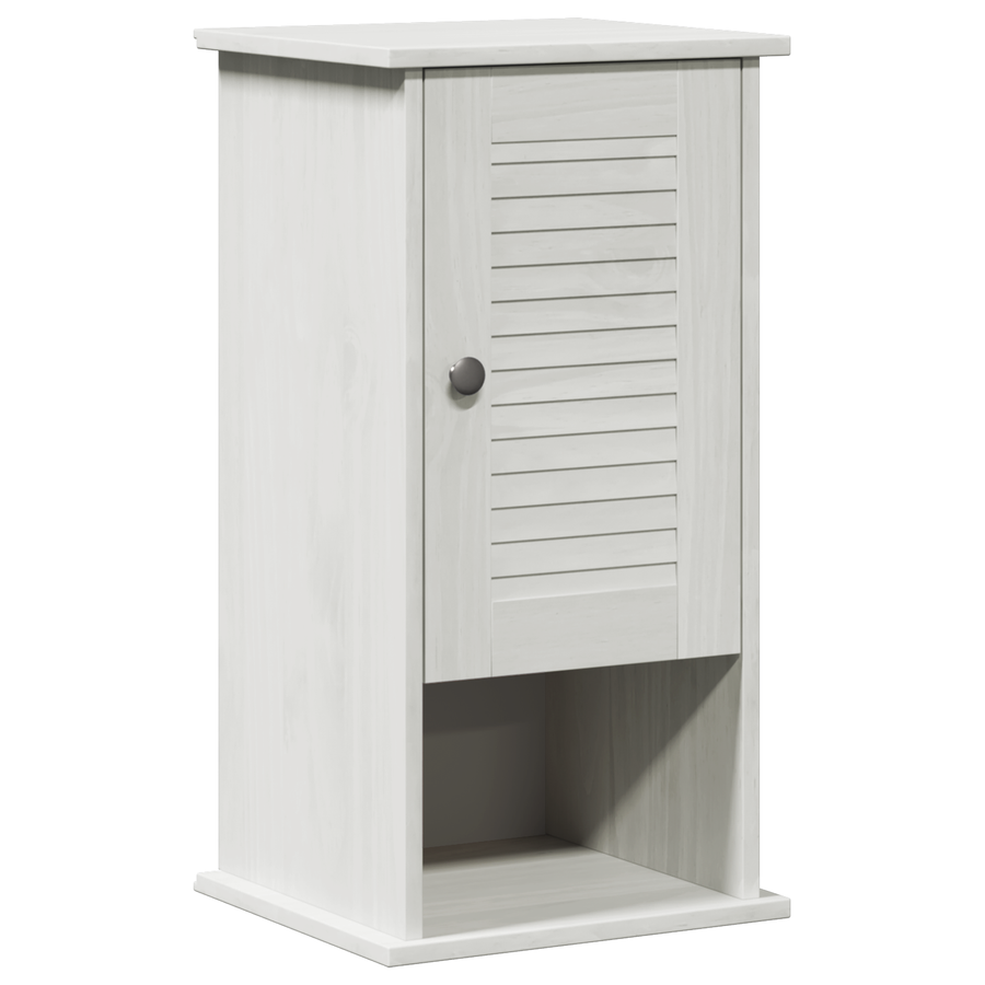 Wand Gemonteerde Badkamerkast met opslag Wit 37 x 34 x 71.5 cm