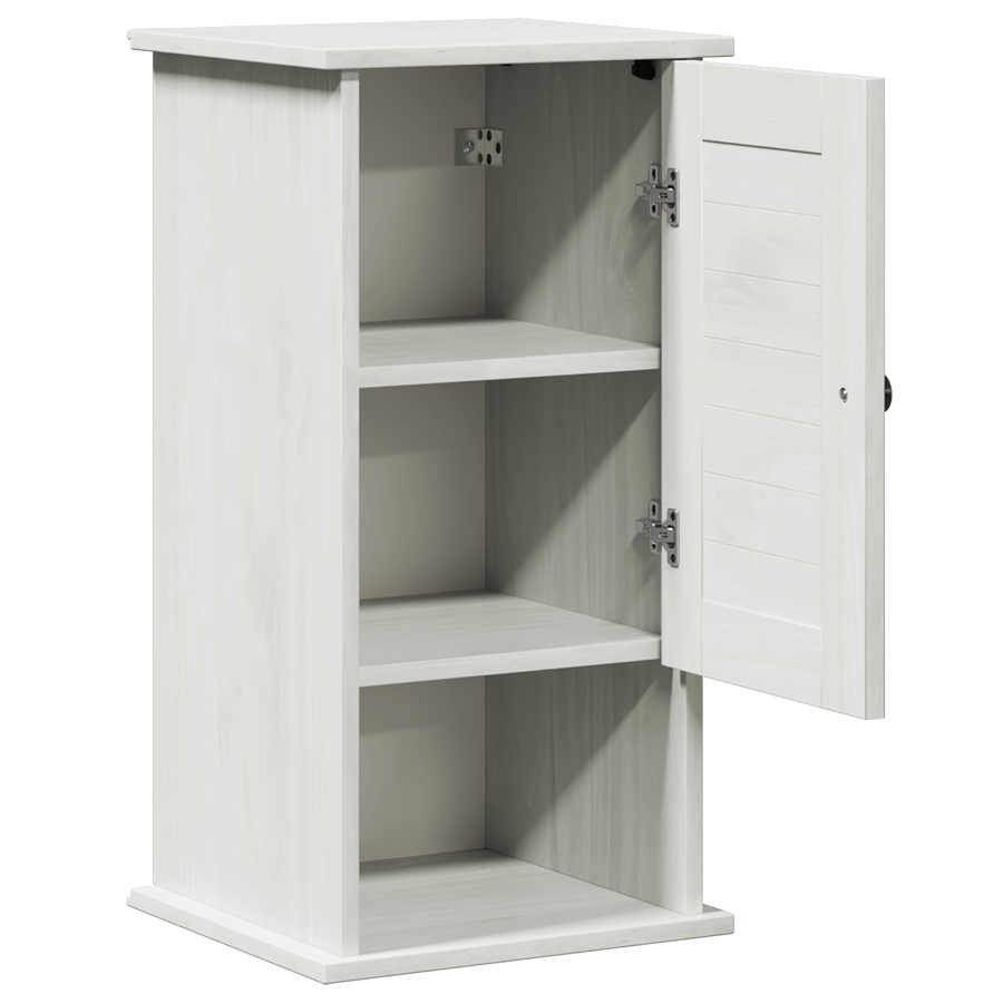 Wand Gemonteerde Badkamerkast met opslag Wit 37 x 34 x 71.5 cm