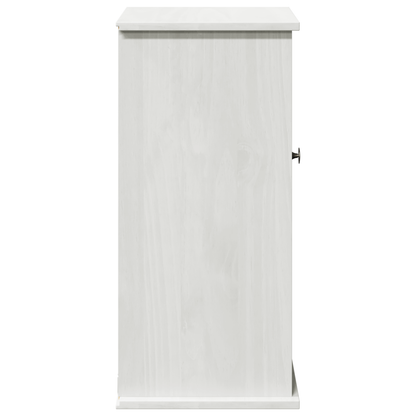 Wand Gemonteerde Badkamerkast met opslag Wit 37 x 34 x 71.5 cm