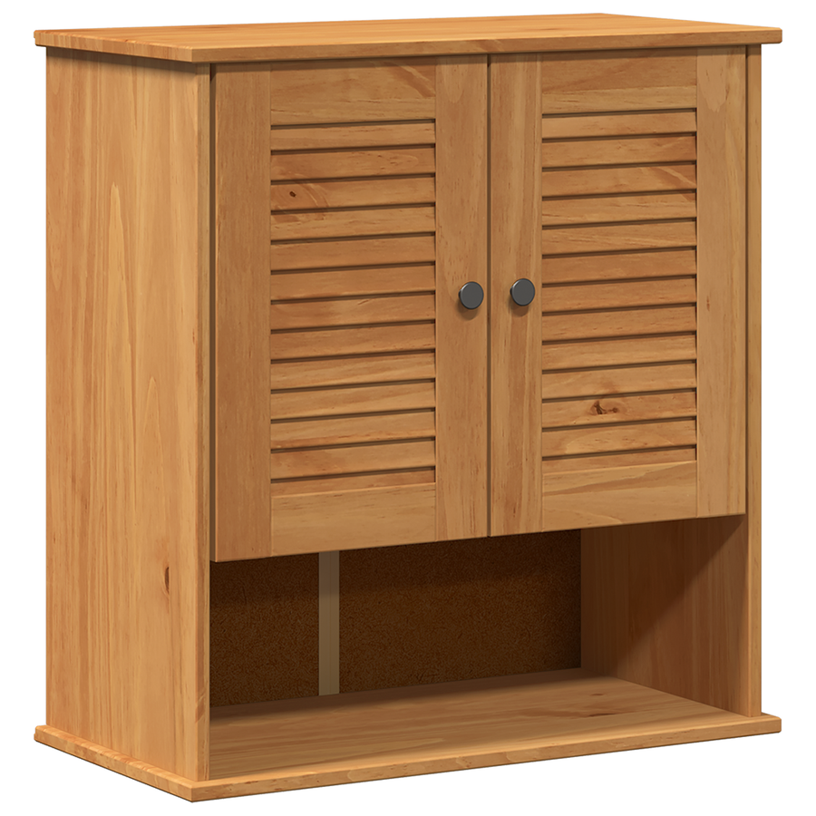Wandgemonteerde Badkamerkast Honingbruin 67.5 x 34 x 71.5 cm