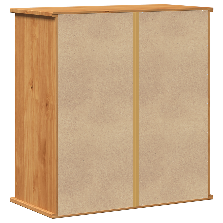 Wandgemonteerde Badkamerkast Honingbruin 67.5 x 34 x 71.5 cm