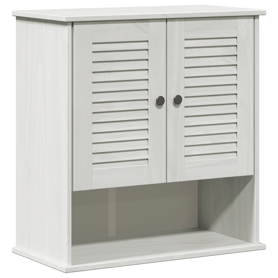 Wandgemonteerde Badkamerkast met opslag Wit 67.5 x 34 x 71.5 cm