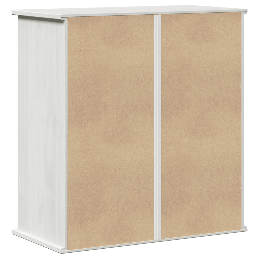 Wandgemonteerde Badkamerkast met opslag Wit 67.5 x 34 x 71.5 cm