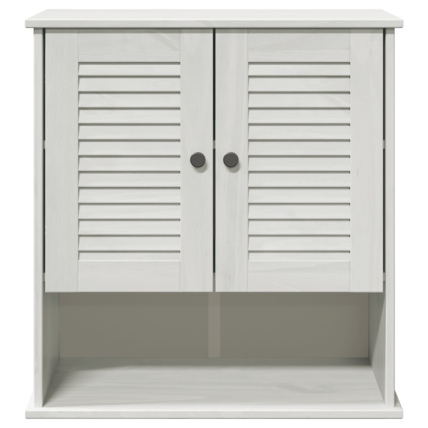 Wandgemonteerde Badkamerkast met opslag Wit 67.5 x 34 x 71.5 cm
