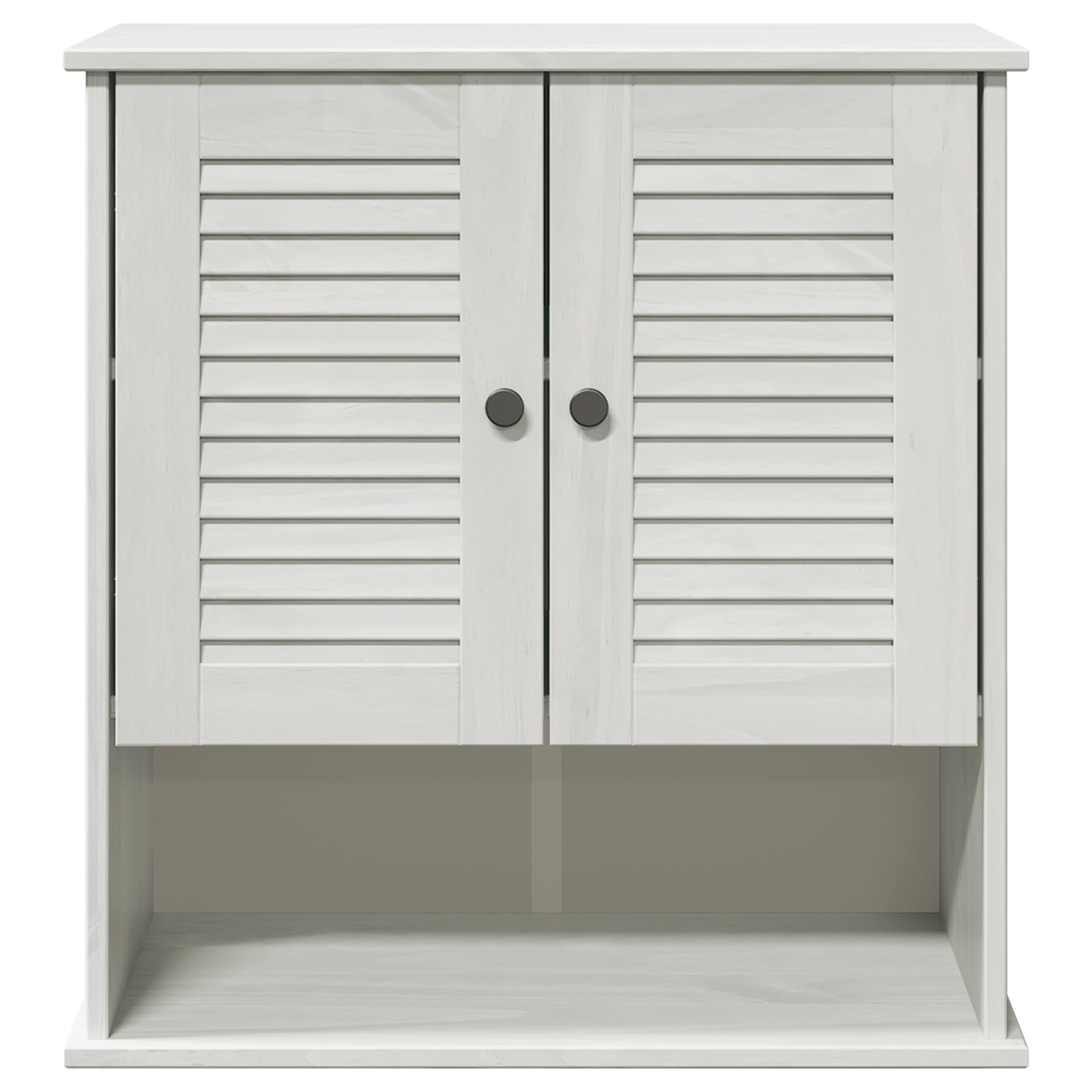 Wandgemonteerde Badkamerkast met opslag Wit 67.5 x 34 x 71.5 cm