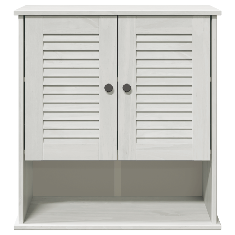 Wandgemonteerde Badkamerkast met opslag Wit 67.5 x 34 x 71.5 cm