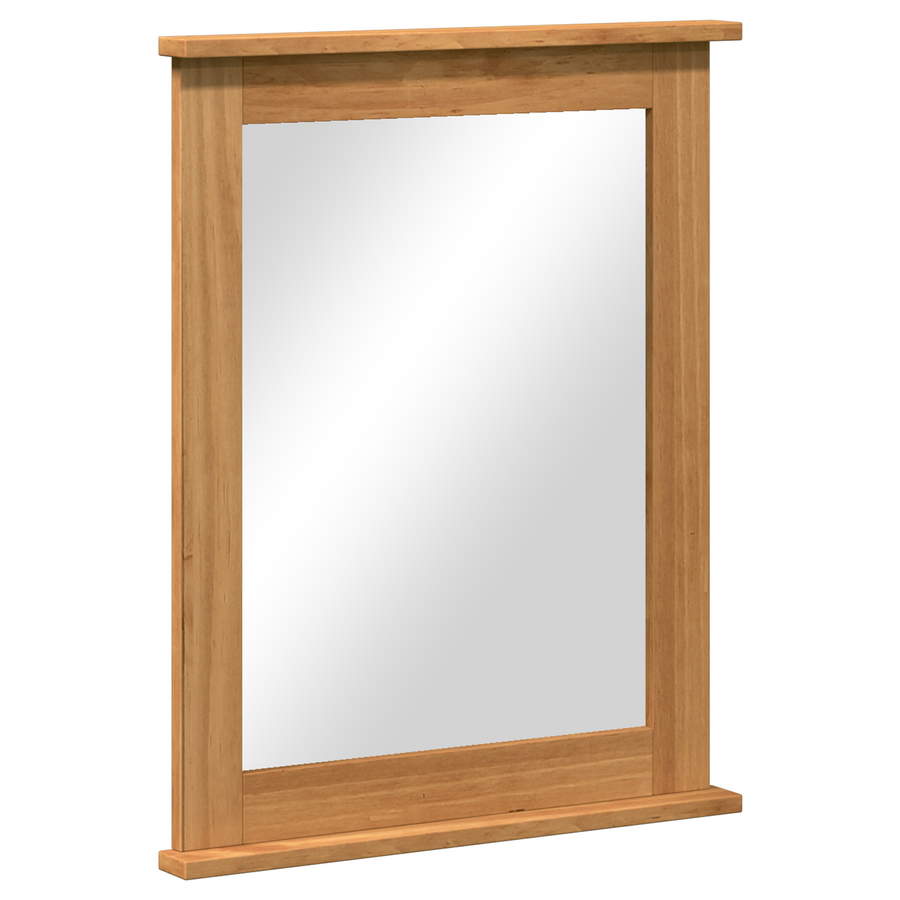 Spiegel Honingbruin 55.5 x 5 x 70 cm Massief grenenhout