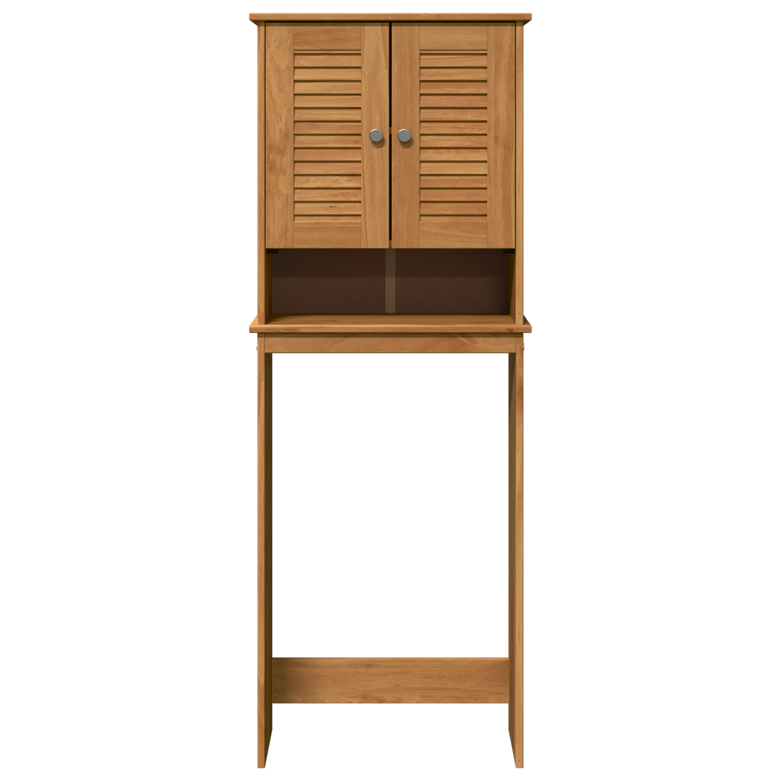 Toiletkast Honingbruin 60 x 27 x 161 cm Massief grenenhout