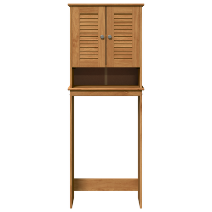 Toiletkast Honingbruin 60 x 27 x 161 cm Massief grenenhout