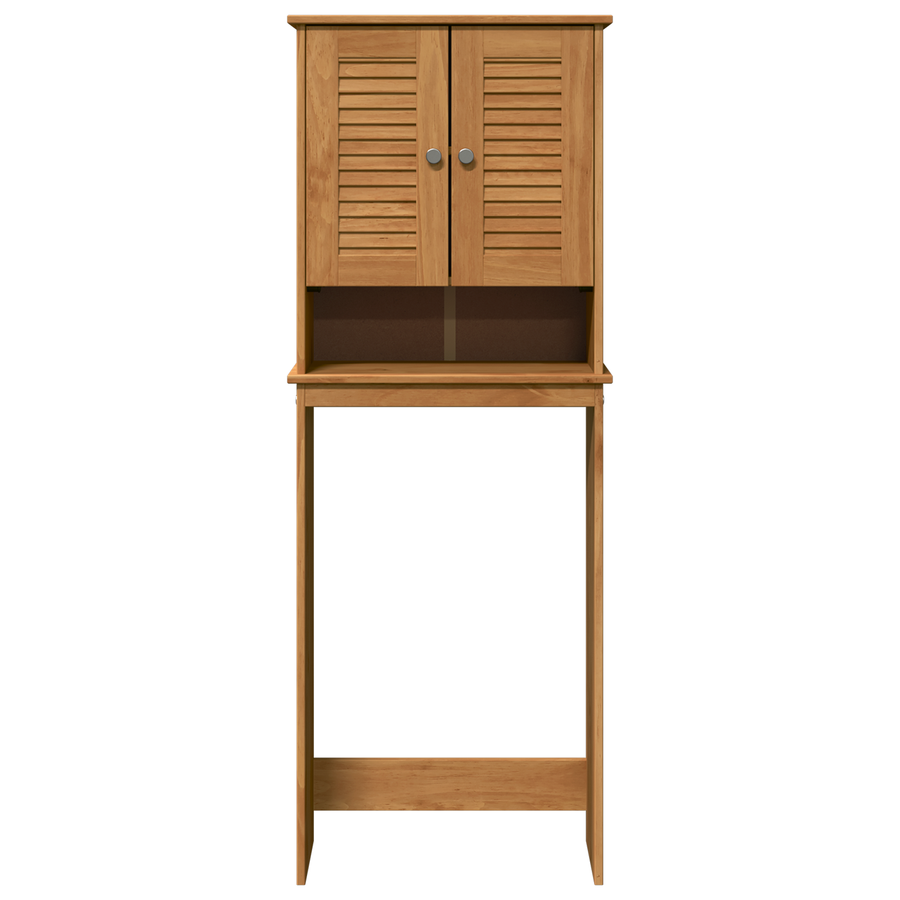 Toiletkast Honingbruin 60 x 27 x 161 cm Massief grenenhout
