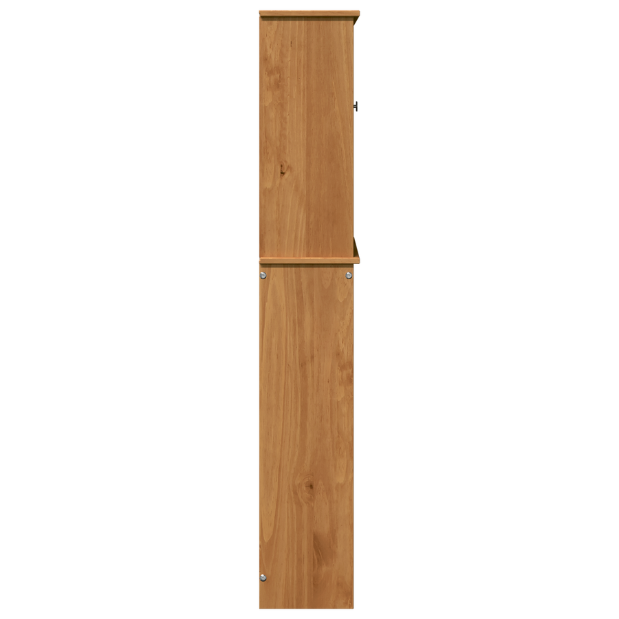 Toiletkast Honingbruin 60 x 27 x 161 cm Massief grenenhout