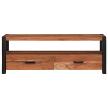 Media-opslagkasten en rekken met lade met plank met opslag Bruin 110 x 30 x 40 cm