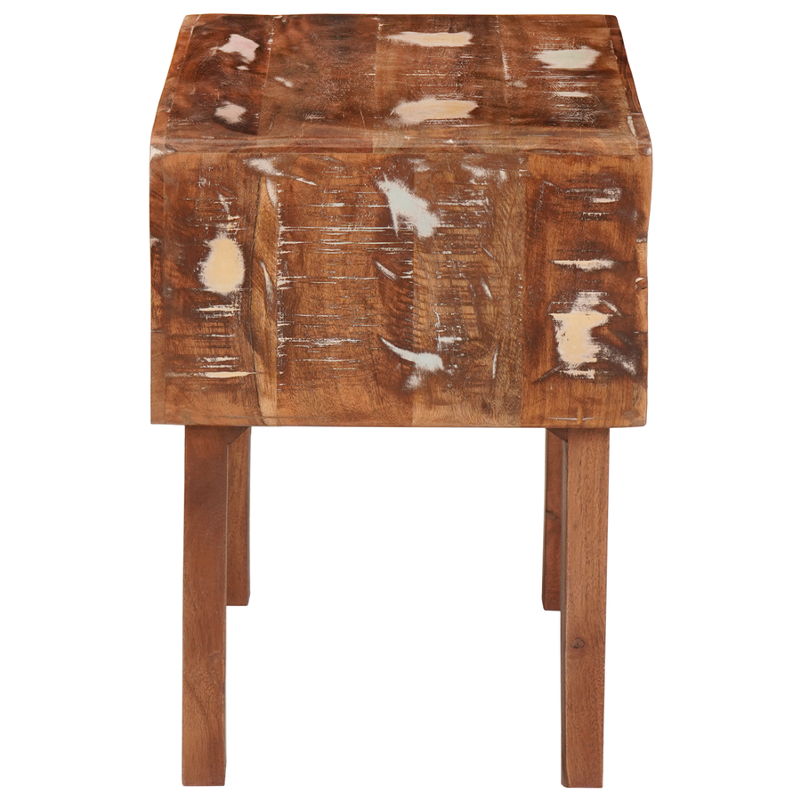 Eindtafels Multikleur 40 x 32 x 46 cm massief gerecycled hout
