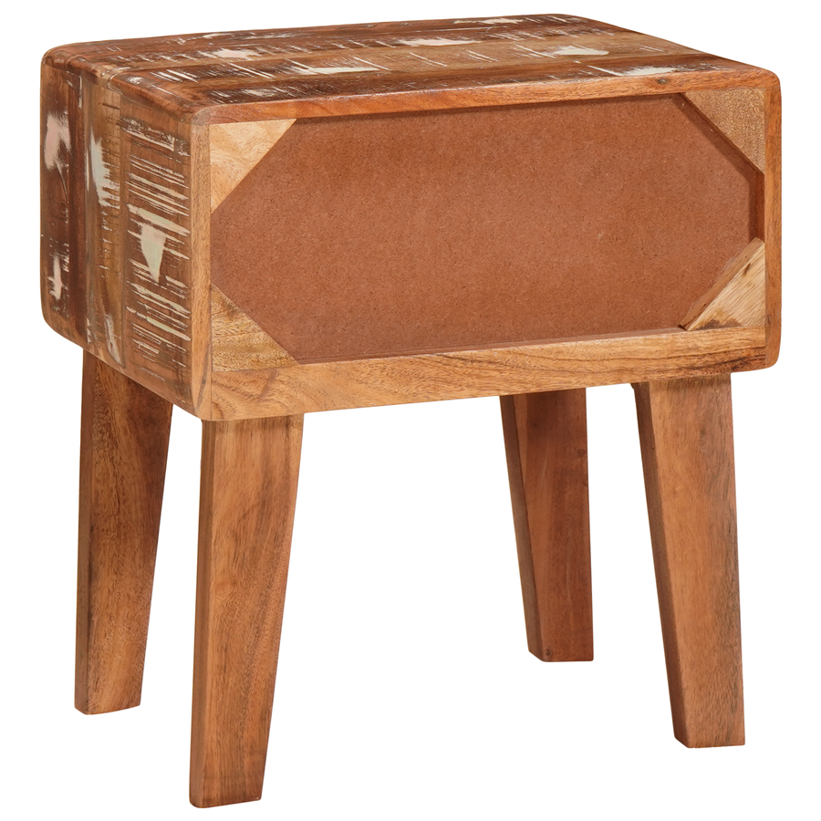 Eindtafels Multikleur 40 x 32 x 46 cm massief gerecycled hout