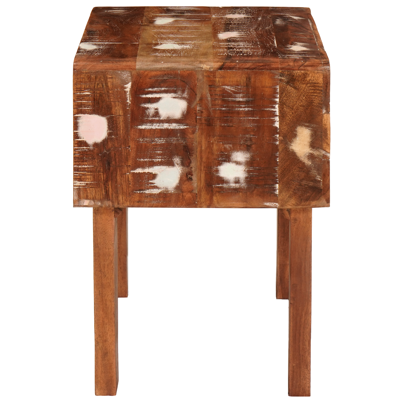 Eindtafels Multikleur 40 x 32 x 46 cm massief gerecycled hout