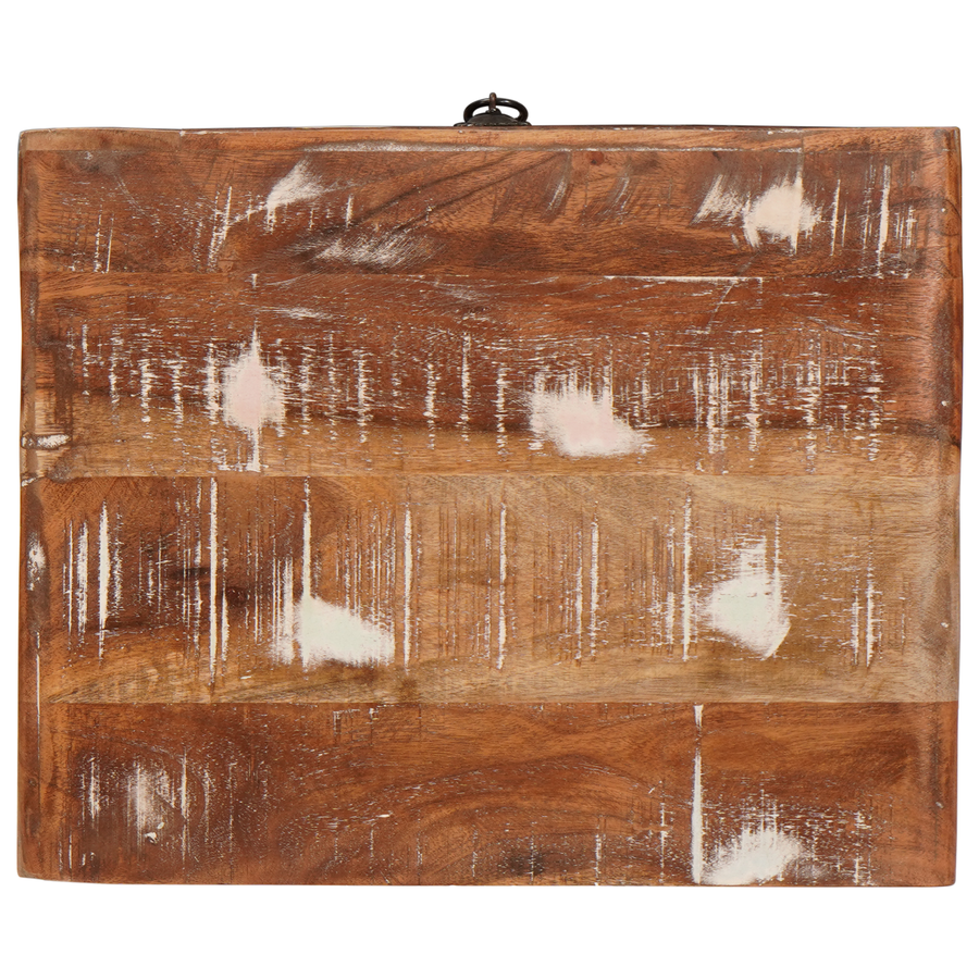 Eindtafels Multikleur 40 x 32 x 46 cm massief gerecycled hout