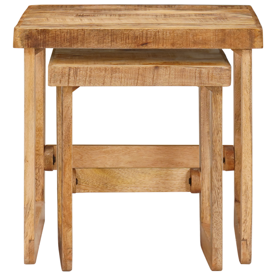 Eindtafels Bruin massief mangohout