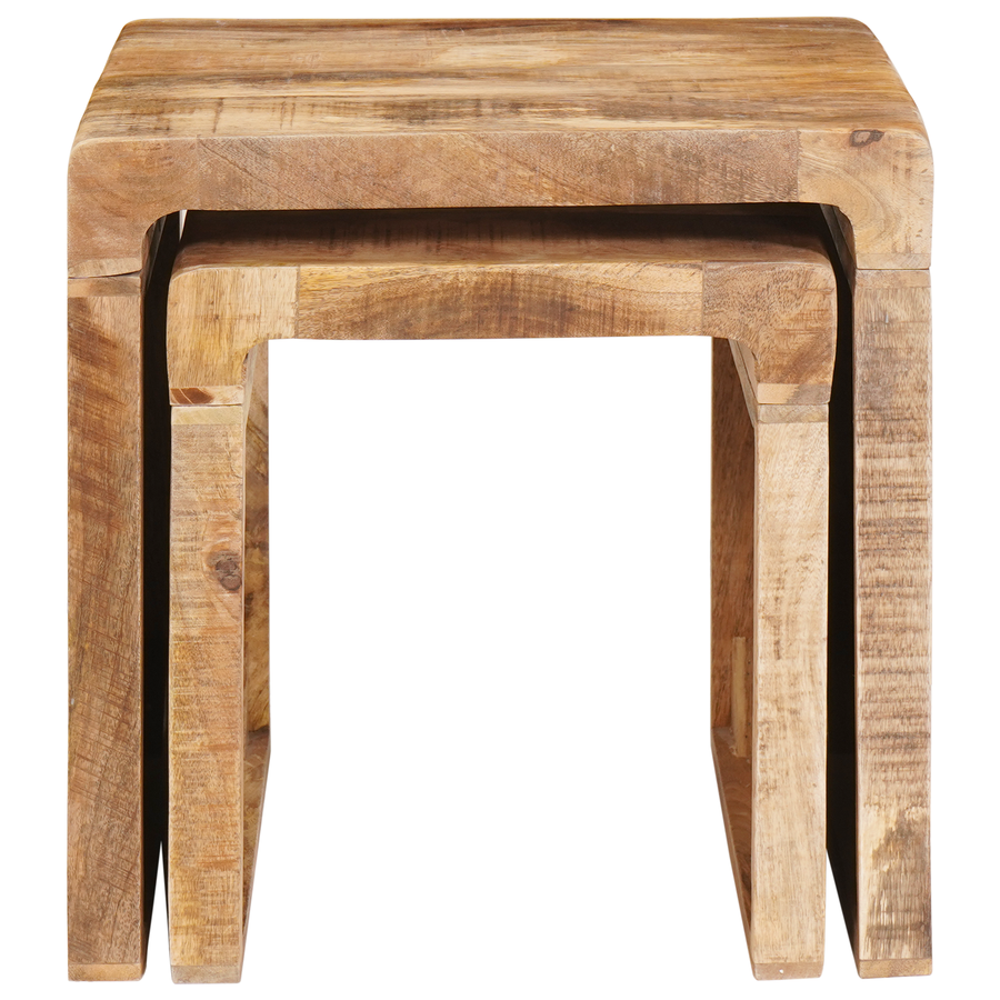 Eindtafels Bruin massief mangohout