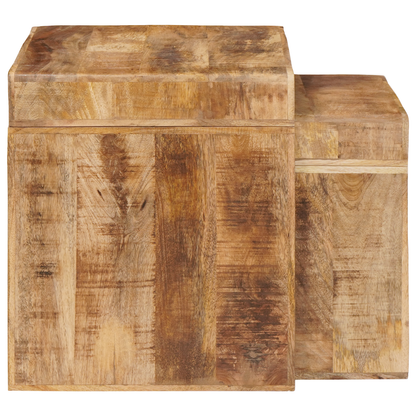 Eindtafels Bruin massief mangohout