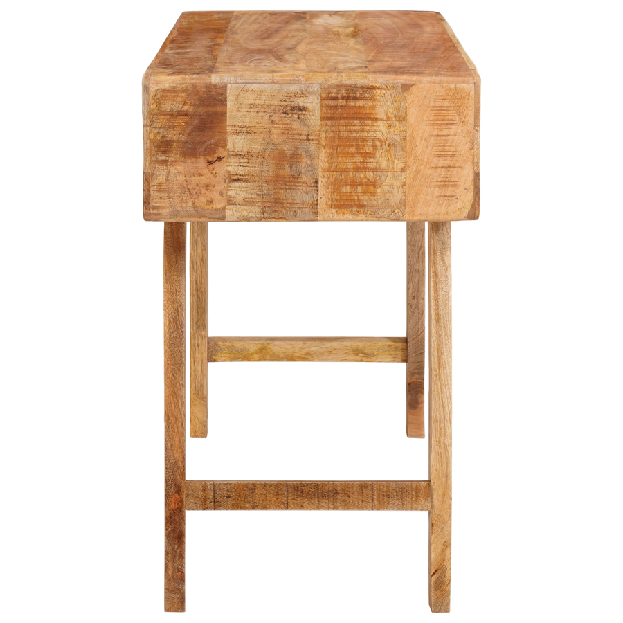 Slaapkamer Kaptafels met plank met opslag met spiegel Massief mango hout