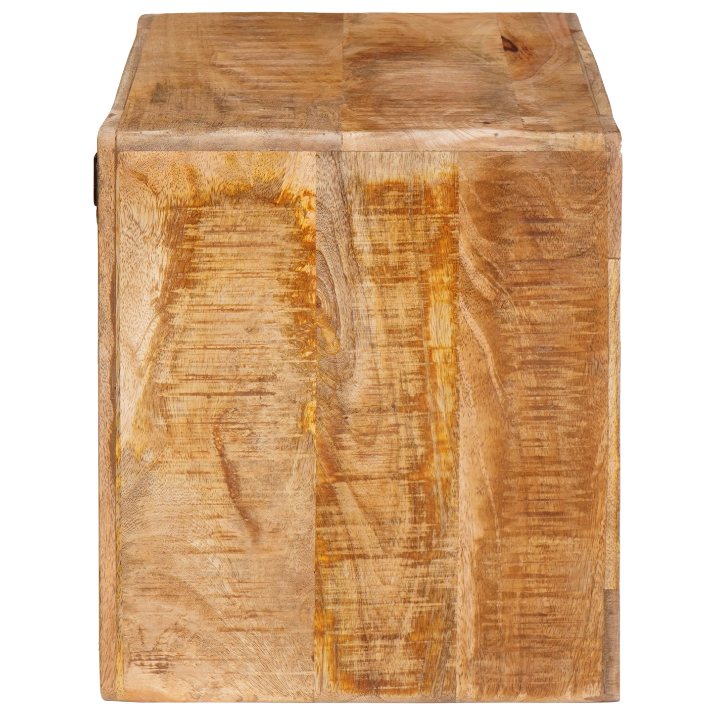 Wijnrek met opslag Bruin 44 x 30 x 35 cm Massief mango hout