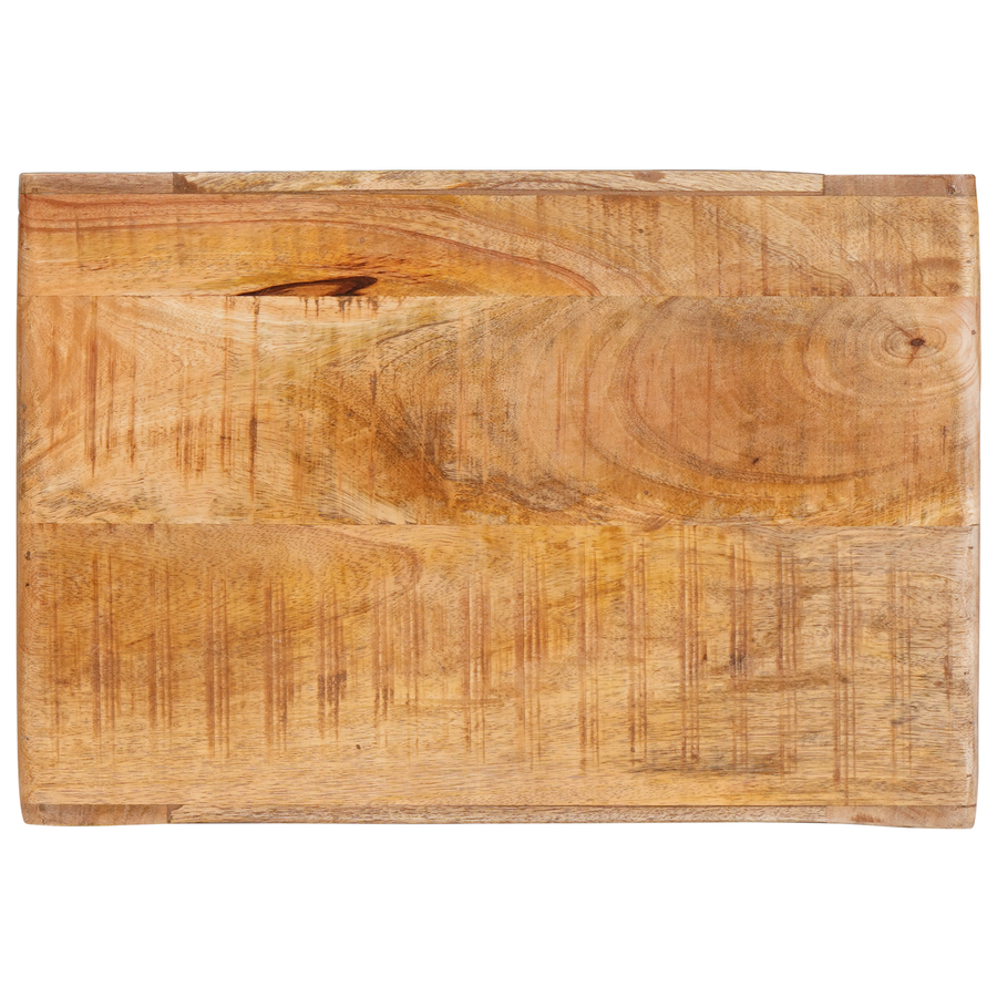 Wijnrek met opslag Bruin 44 x 30 x 35 cm Massief mango hout