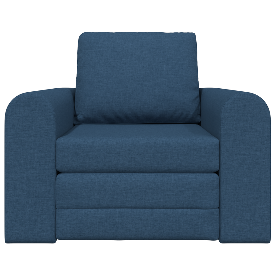 Vloer Sofa Bed 2-in-1 Blauw 98x71x83 cm Stof