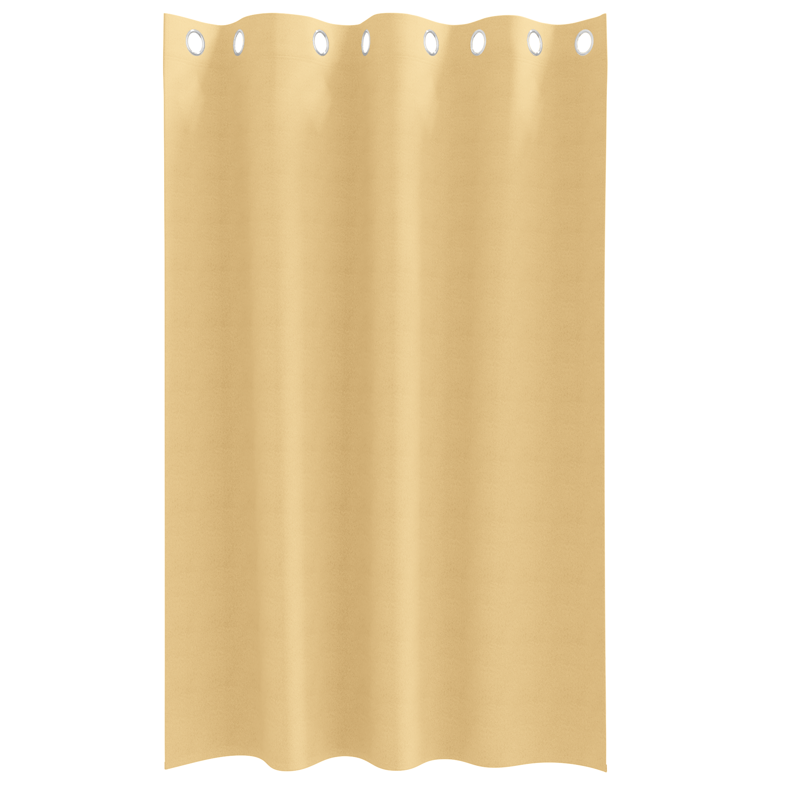 Gordijnen met gordijnen 2 pcs Beige 175 x 140 cm Polyester
