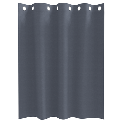 Gordijnen met gordijnen 2 pcs Antraciet 140 x 140 cm Polyester