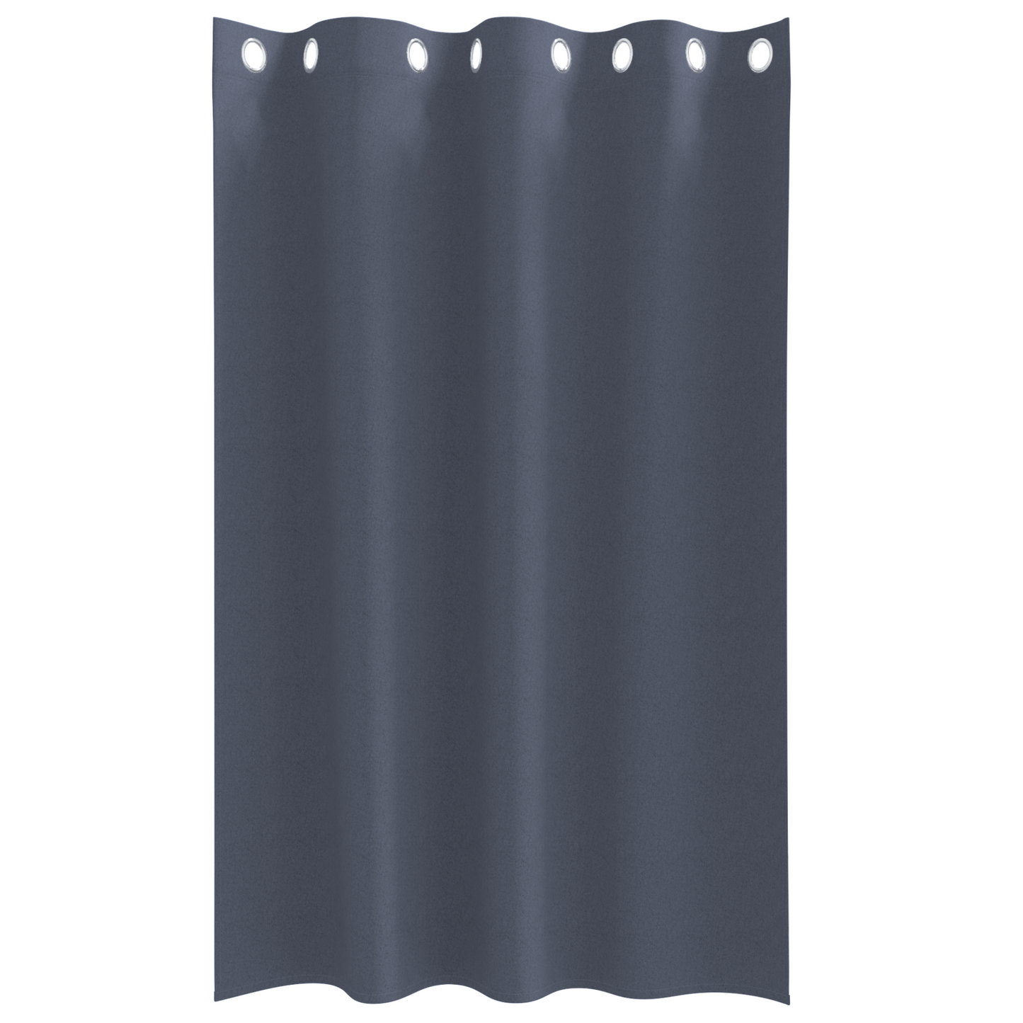 Gordijnen met gordijnen 2 pcs Antraciet 175 x 140 cm Polyester