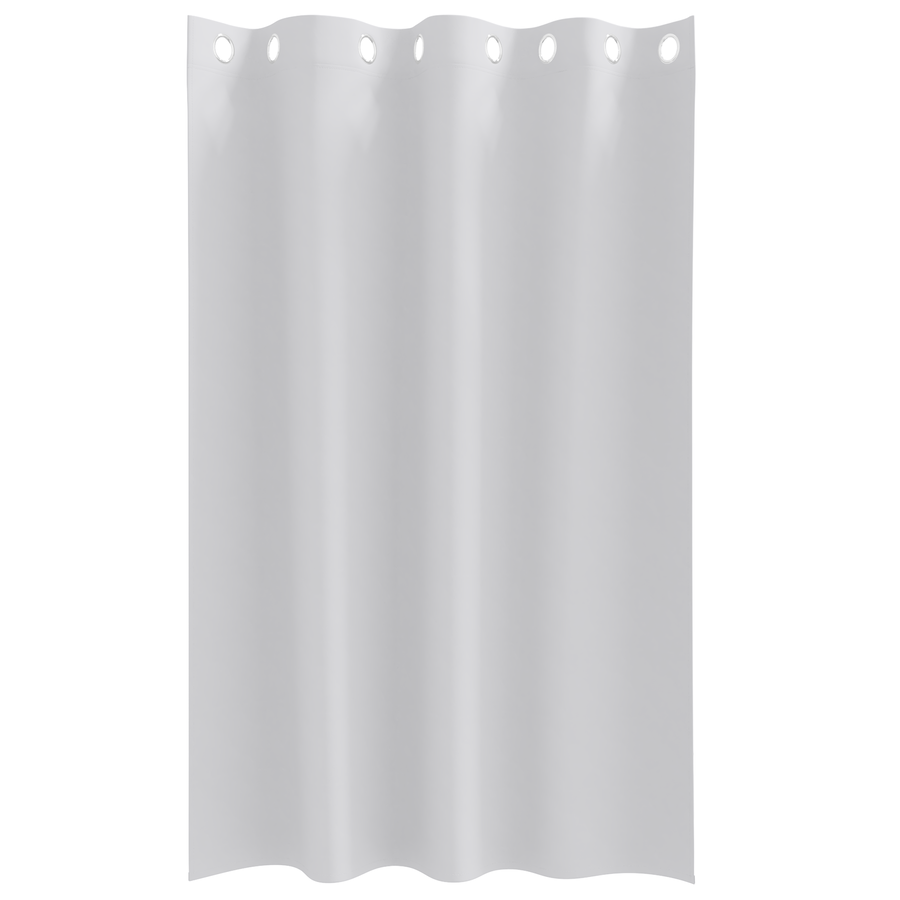 Gordijnen met gordijnen 2 pcs Bleekgrijs 175 x 140 cm Polyester