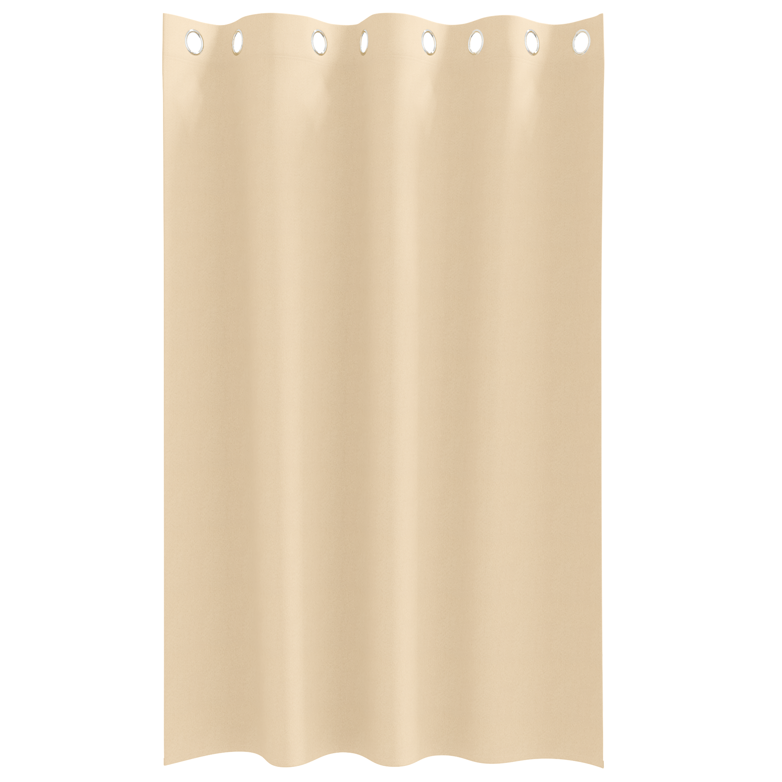 Gordijnen met gordijnen 2 pcs Crème 175 x 140 cm Polyester