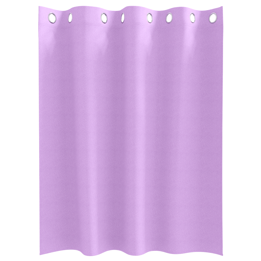 Gordijnen met gordijnen 2 pcs Paars 140 x 140 cm Polyester