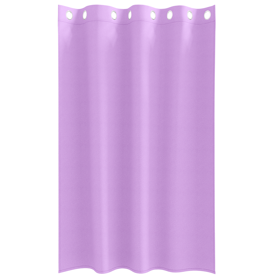 Gordijnen met gordijnen 2 pcs Paars 175 x 140 cm Polyester