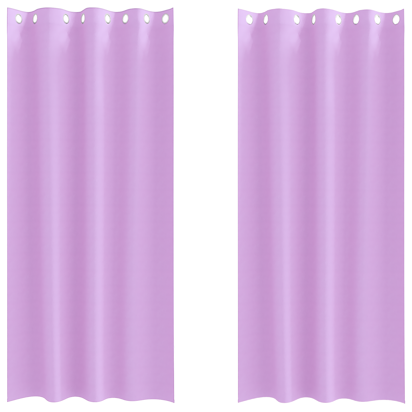 Gordijnen met gordijnen 2 pcs Paars 245 x 140 cm Polyester