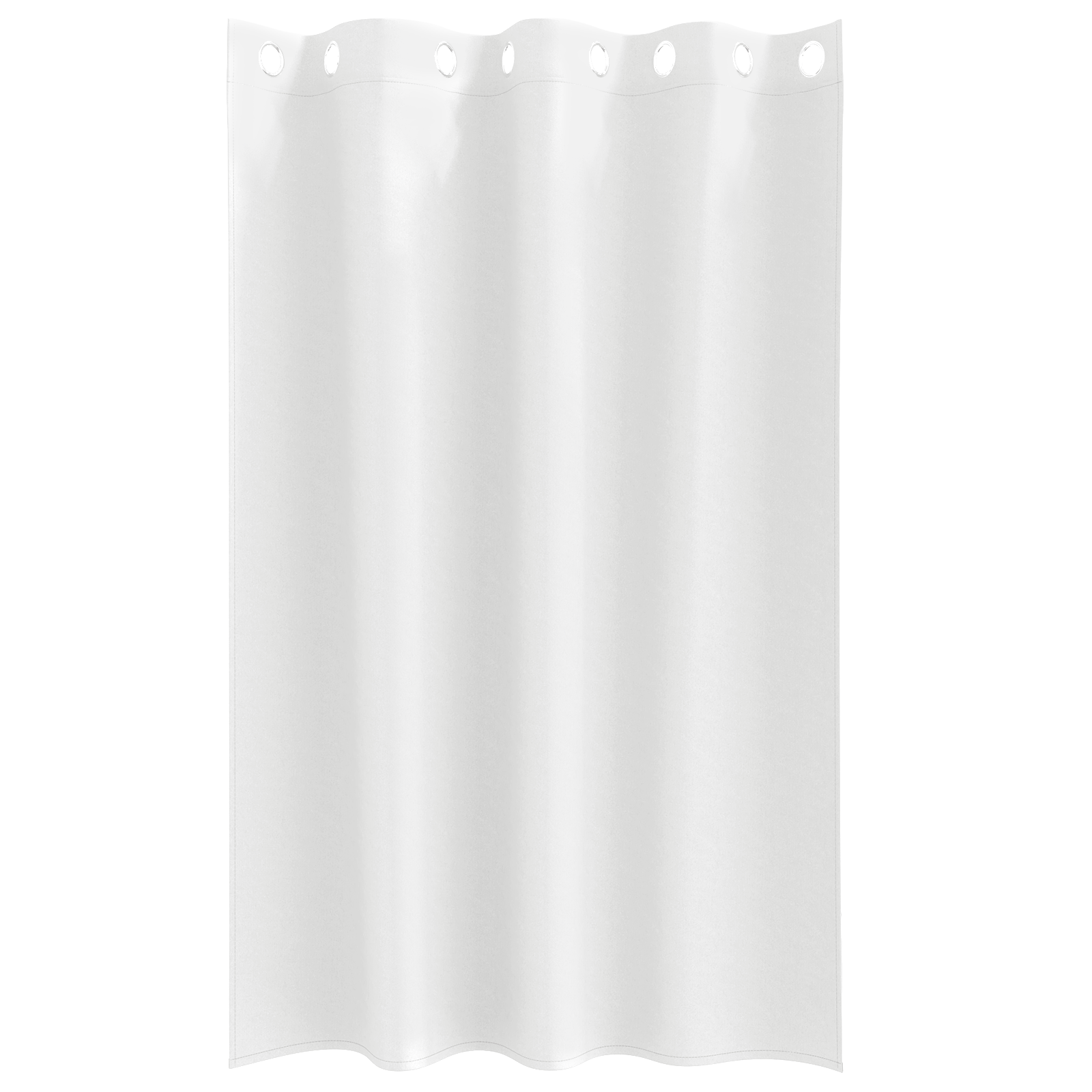 Gordijnen met gordijnen 2 pcs Zuiverwit 175 x 140 cm Polyester