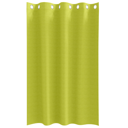Gordijnen met gordijnen 2 pcs Appelgroen 175 x 140 cm Polyester