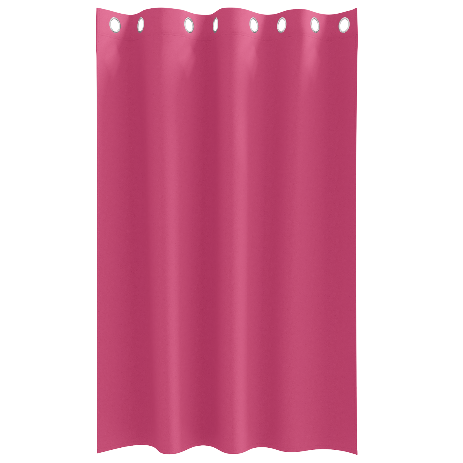 Gordijnen met gordijnen 2 pcs Felroze 175 x 140 cm Polyester