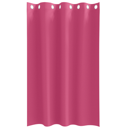 Gordijnen met gordijnen 2 pcs Felroze 175 x 140 cm Polyester