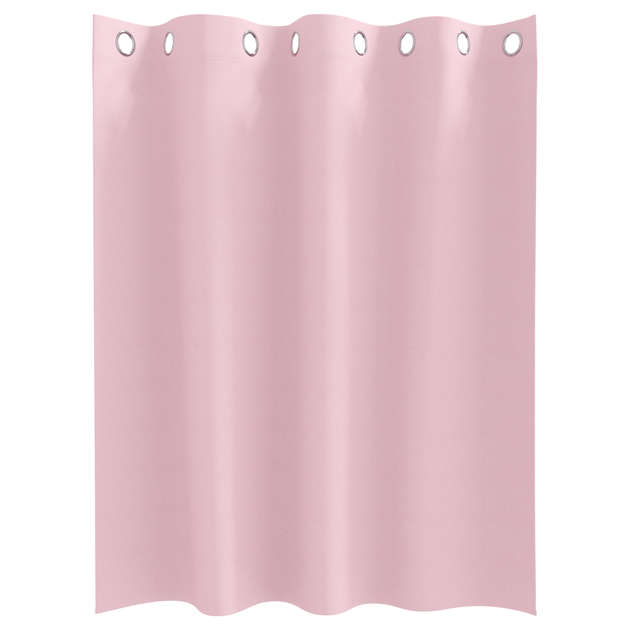 Gordijnen met gordijnen 2 pcs Babyroze 140 x 140 cm Polyester