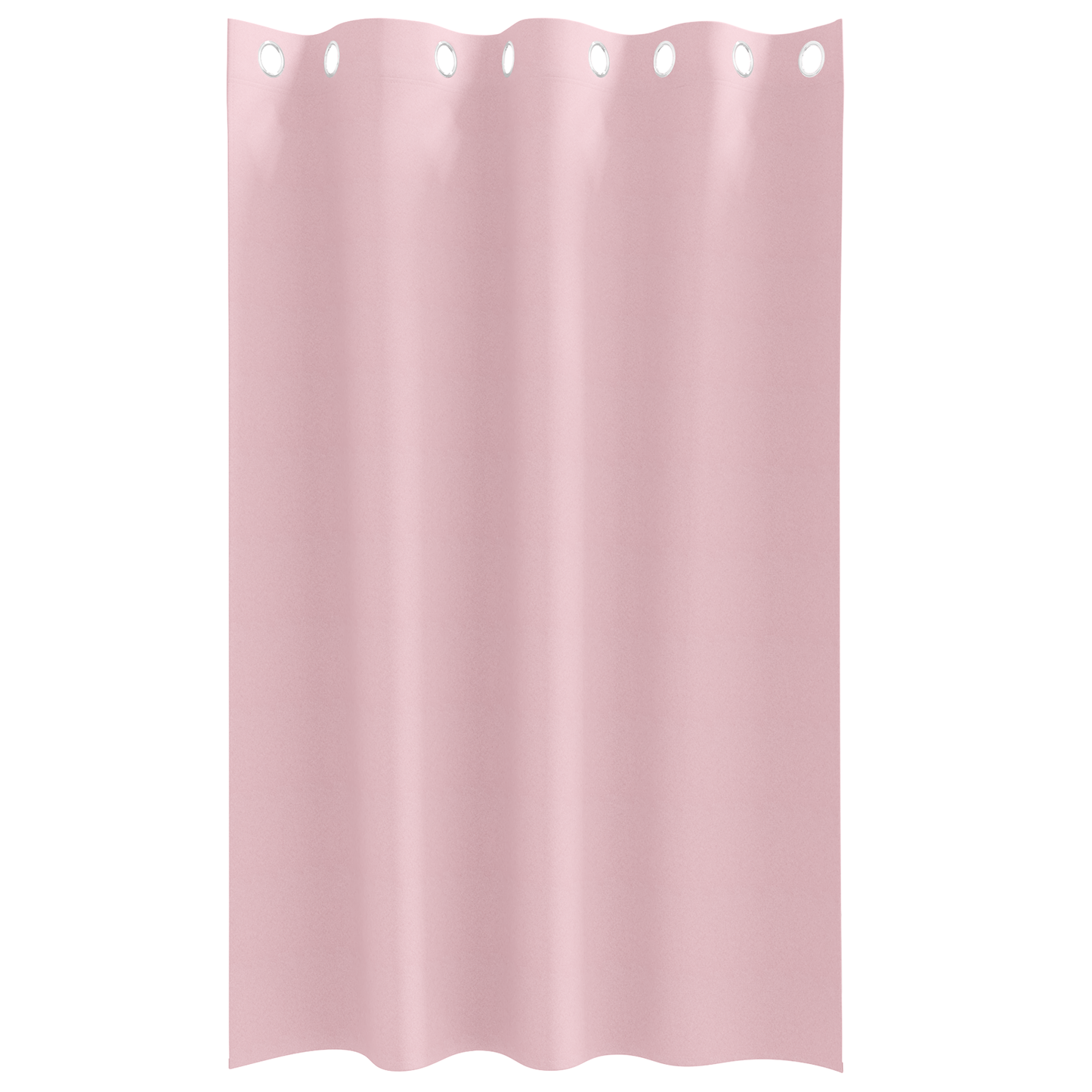 Gordijnen met gordijnen 2 pcs Babyroze 175 x 140 cm Polyester
