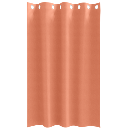 Gordijnen met gordijnen 2 pcs Terracotta 175 x 140 cm Polyester