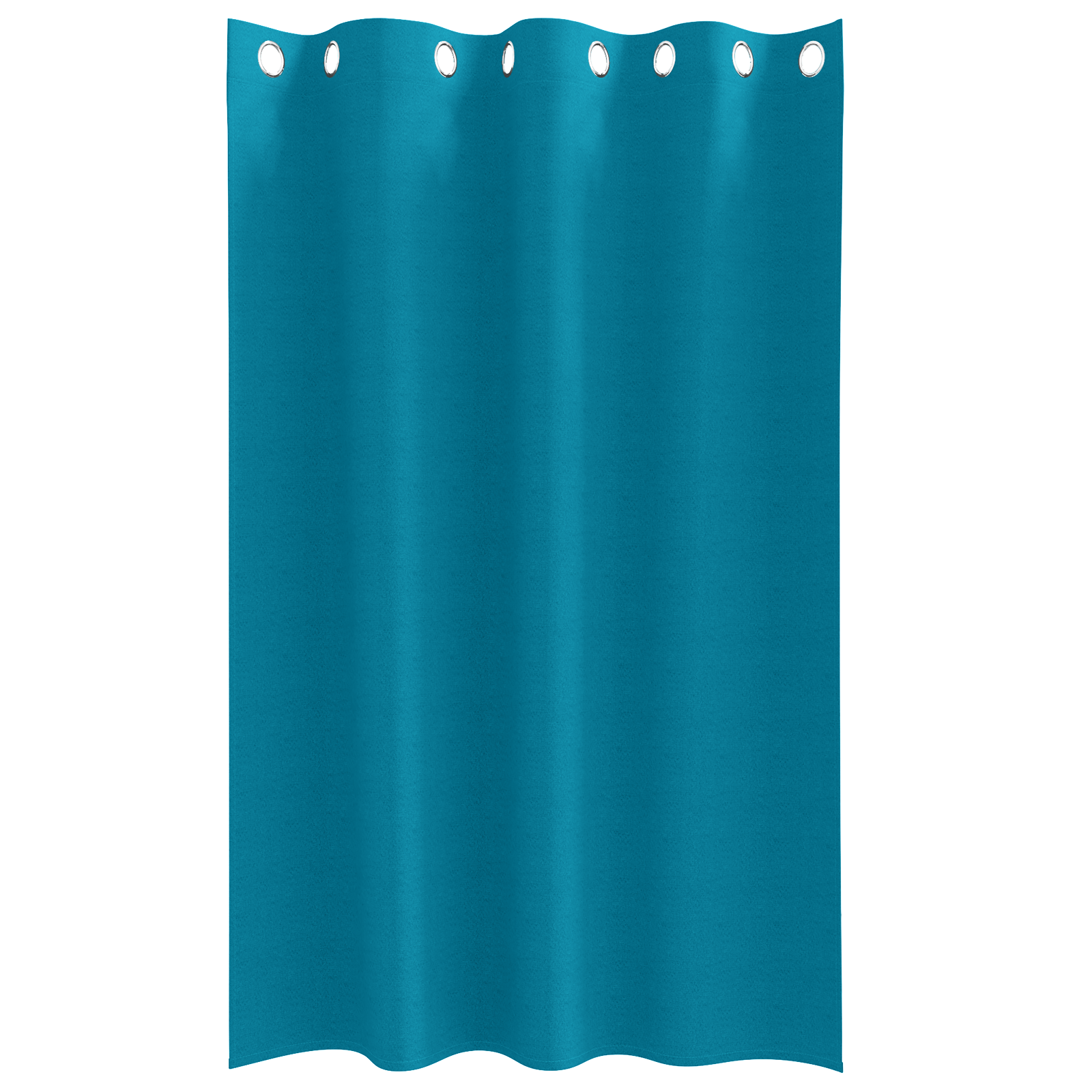 Gordijnen met gordijnen 2 pcs Turquoise 175 x 140 cm Polyester