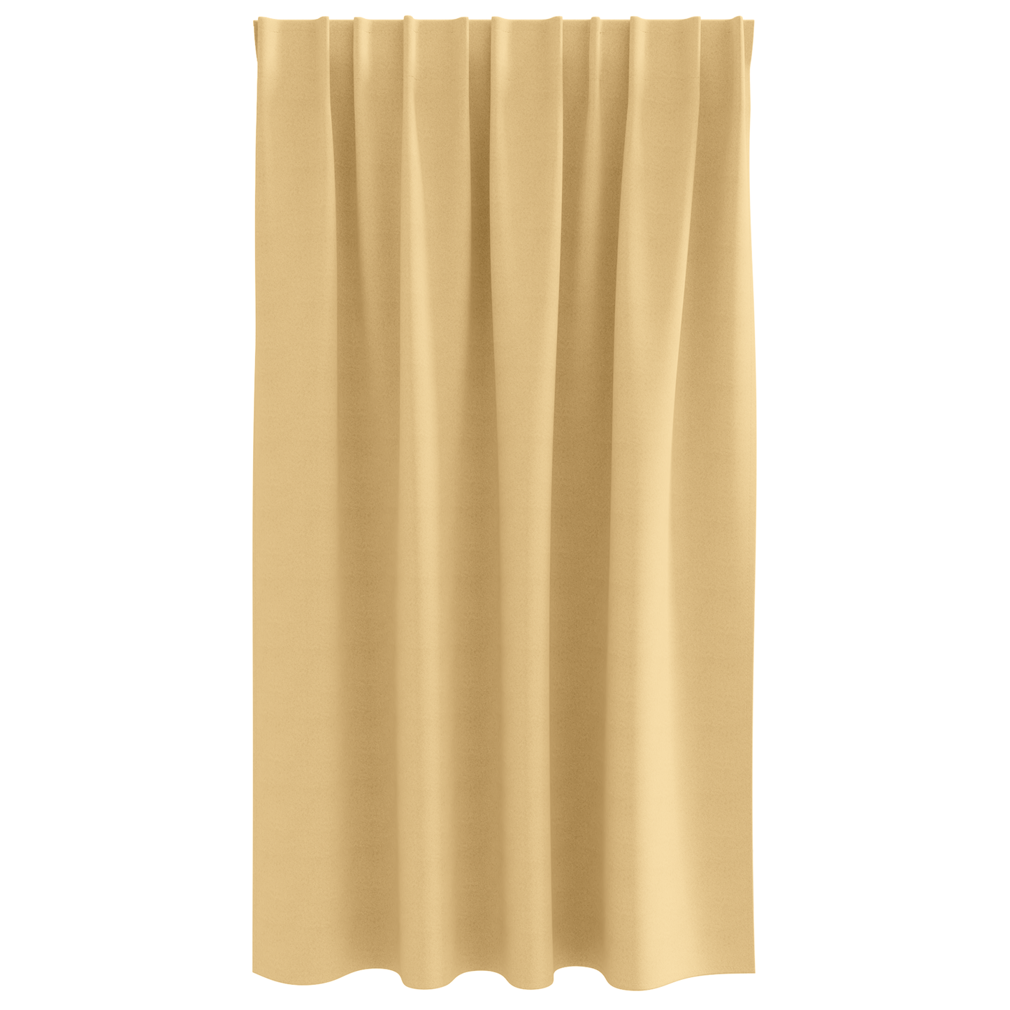 Gordijnen met gordijnen 2 pcs Beige 140 x 140 cm Polyester
