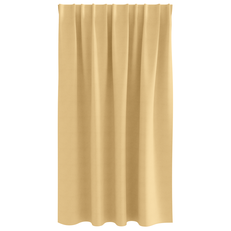 Gordijnen met gordijnen 2 pcs Beige 140 x 140 cm Polyester
