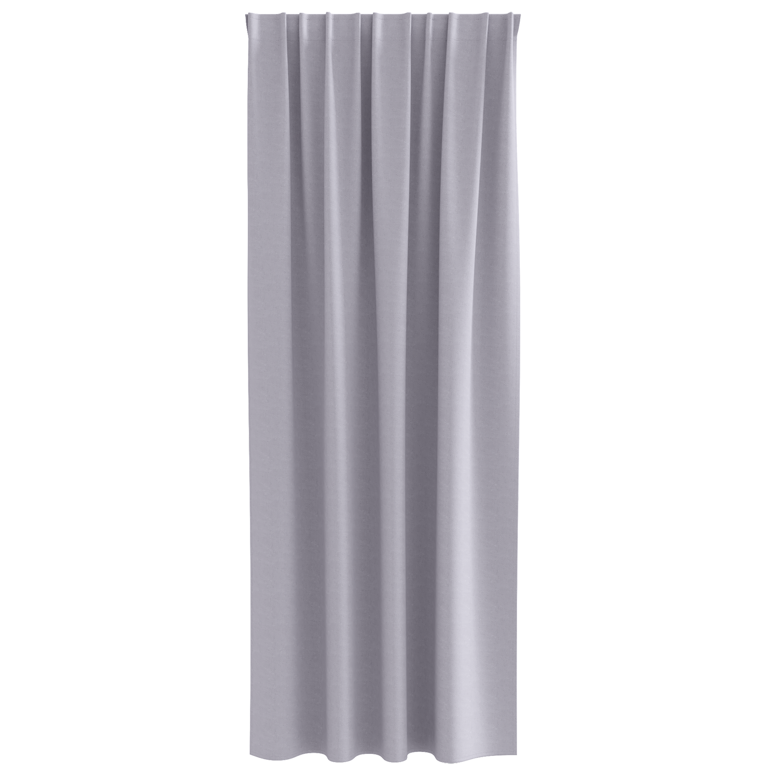 Gordijnen 2 pcs Metaalgrijs 260 x 140 cm Polyester