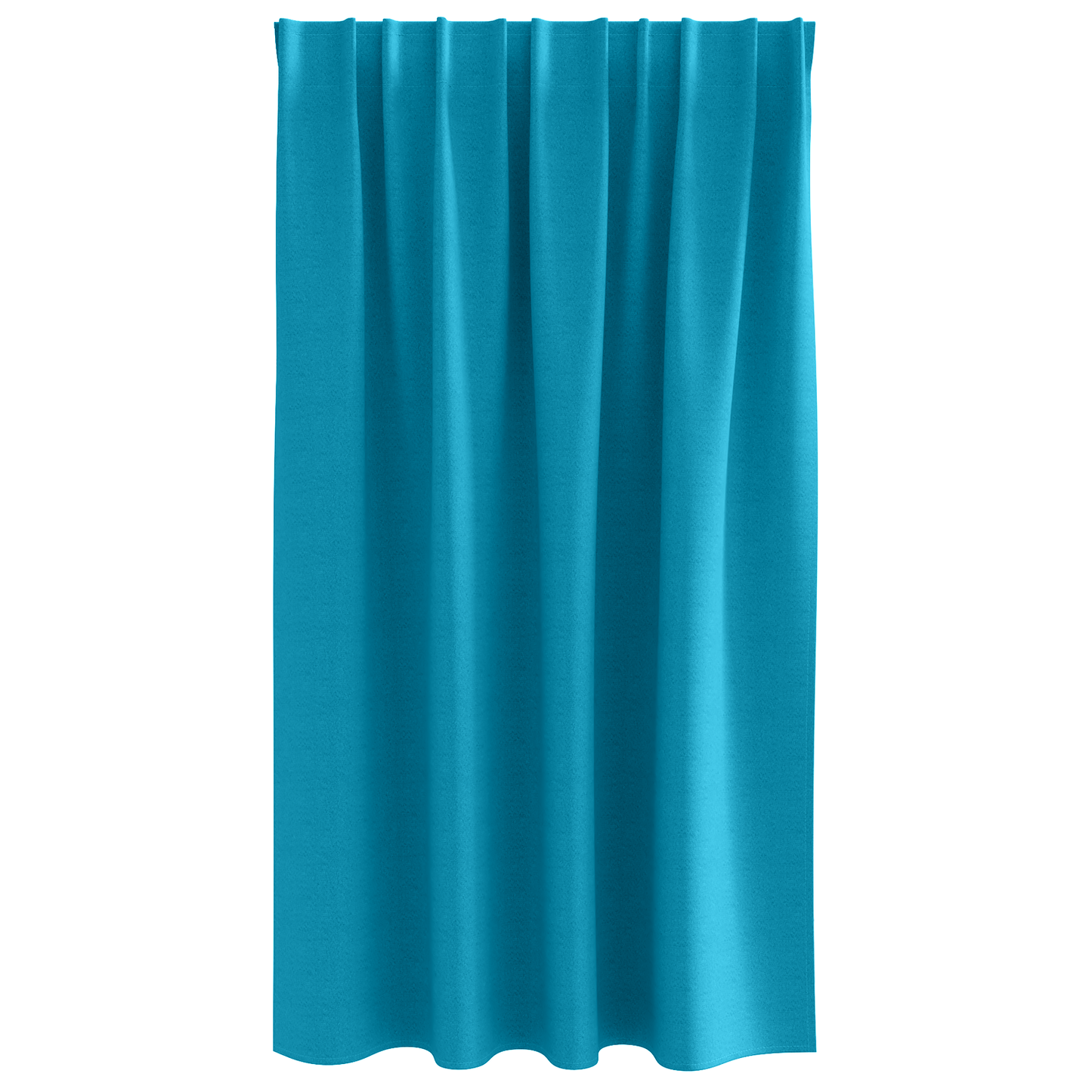 Gordijnen met gordijnen 2 pcs Turquoise 140 x 140 cm Polyester