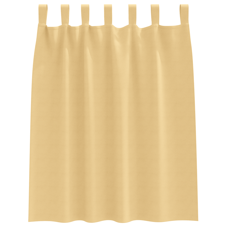 Verduisterende gordijnen 2 pcs Beige 140 x 140 cm Polyester
