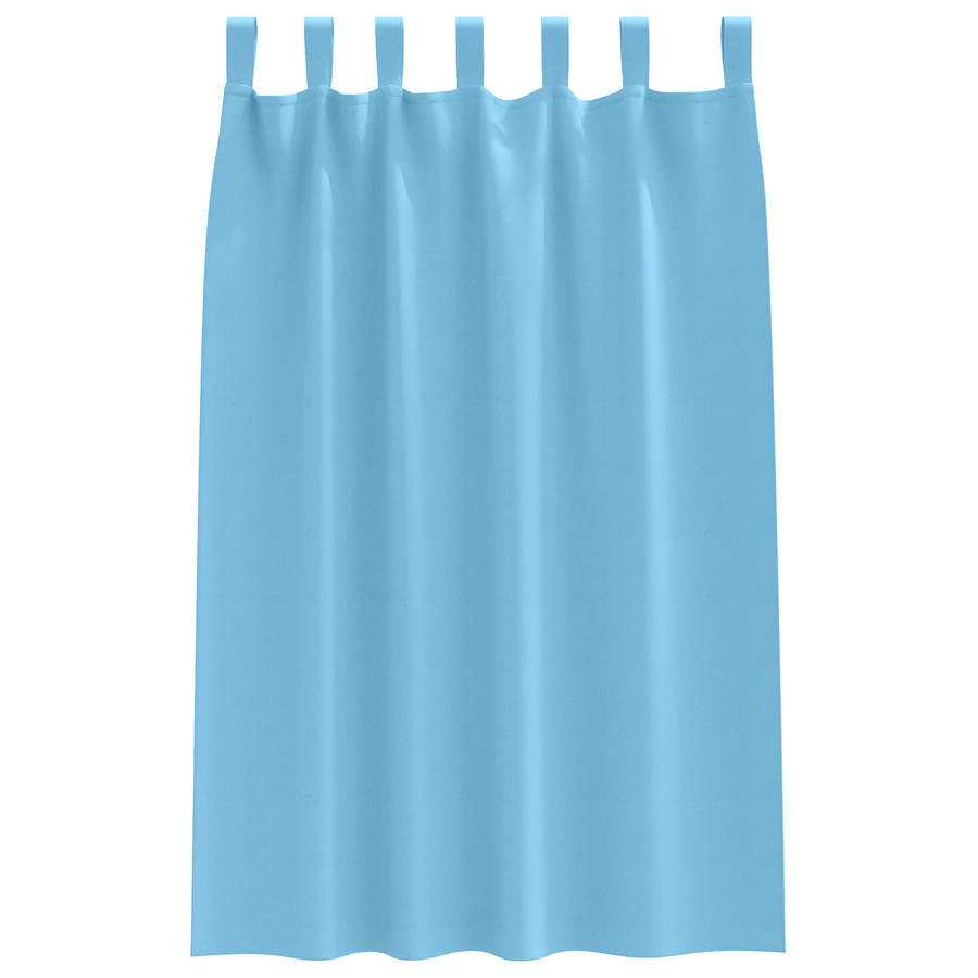 Verduisterende gordijnen 2 pcs lichtblauw 175 x 140 cm