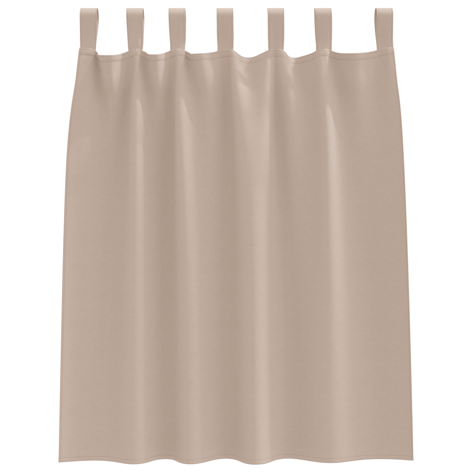 Verduisterende gordijnen 2 pcs Taupe 140 x 140 cm Polyester